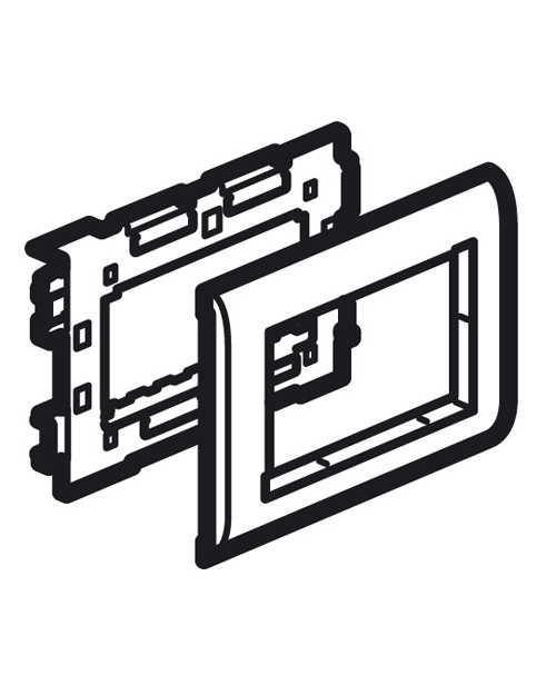 Legrand 638003 Суппорт 4м MOSAIC кр.75 METRA