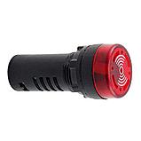 Светодиодная сигнальная арматура, (звук + диод) серий AD22-22DS, AD22-22M/r (АС-22Л-Д), фото 4