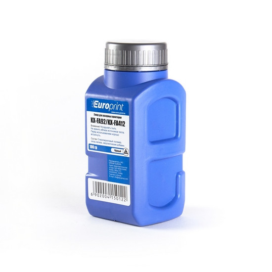 Тонер Europrint KX-FA92 (100 гр.) Для картриджей Panasonic KX-FA92/KX-FA411