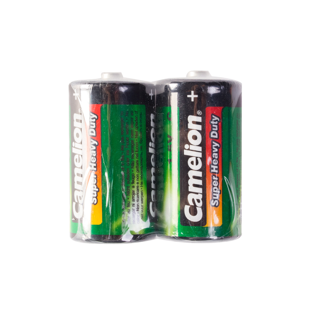 Батарейка CAMELION R14P-SP2G Super Heavy Duty C 1.5V mAh 2 шт. Блистер