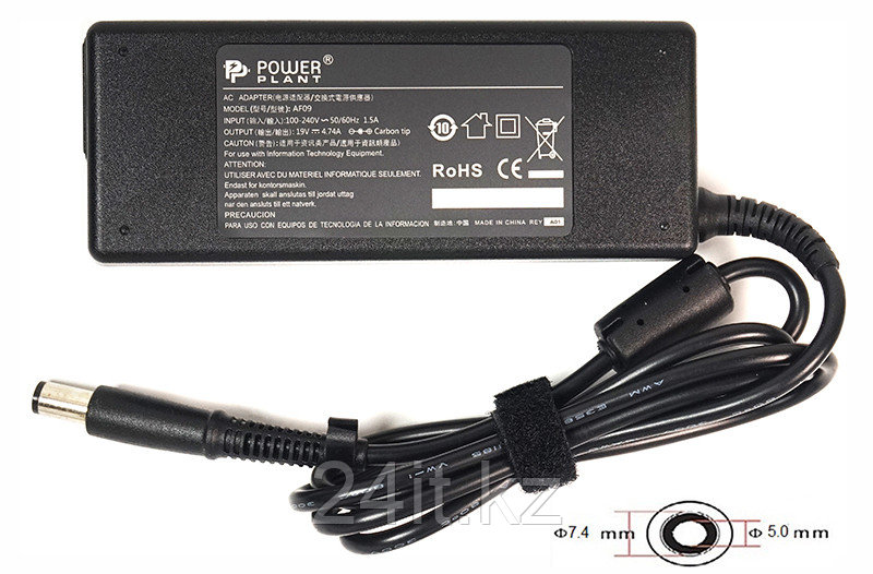 Блок питания для ноутбука Universal 90W 19V/4.74A 7.4*5.0