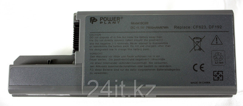 Аккумулятор PowerPlant для ноутбуков DELL Latitude D820 (DF192, DL8200LP) 11.1V 7800mAh