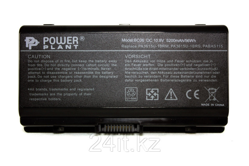 Аккумулятор PowerPlant для ноутбуков TOSHIBA Equium L40 (PA3615U-1BRS) 10.8V 5200mAh