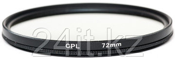 Светофильтр PowerPlant CPL 72 мм