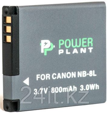 Аккумулятор PowerPlant Canon NB-8L 800mAh