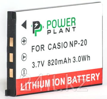 Аккумулятор PowerPlant Casio NP-20 820mAh