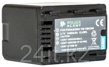 Аккумулятор PowerPlant Panasonic VW-VBK360 3400mAh