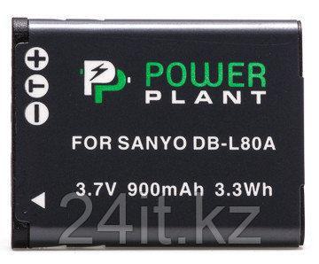 Aккумулятор PowerPlant Sanyo DB-L80, D-Li88 900mAh