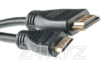 Видeo кабель PowerPlant mini HDMI - HDMI, 0.5m, позолоченные коннекторы, 1.3V