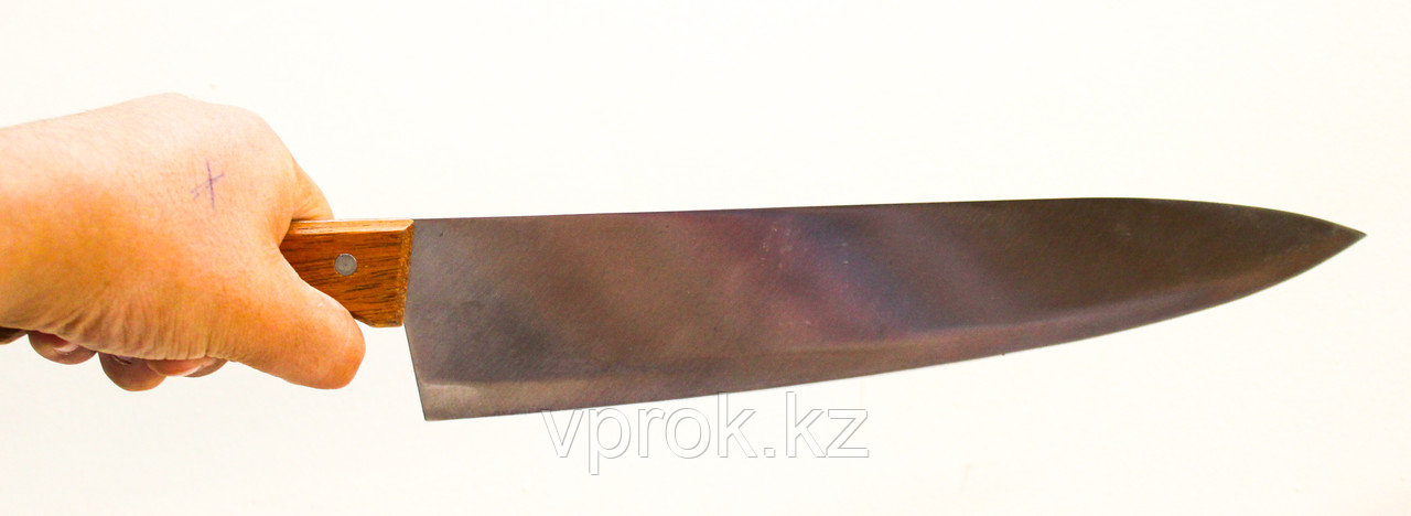 Нож кухонный с широким лезвием Kitchen expert, 39 см - фото 4 - id-p56802594