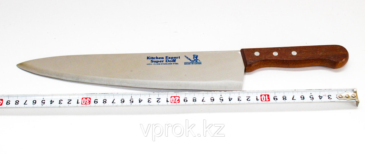 Нож кухонный с широким лезвием Kitchen expert, 39 см - фото 2 - id-p56802594