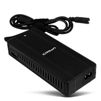 Универсальный блок питания 2 в 1 CROWN MICRO 100 W 220V-прикуриватель