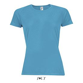 Футболка женская Dry Fit | Sols Sporty XS | голубой