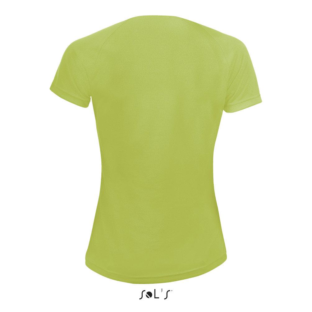 Футболка женская Dry Fit | Sols Sporty M | Apple green - фото 2 - id-p56831613