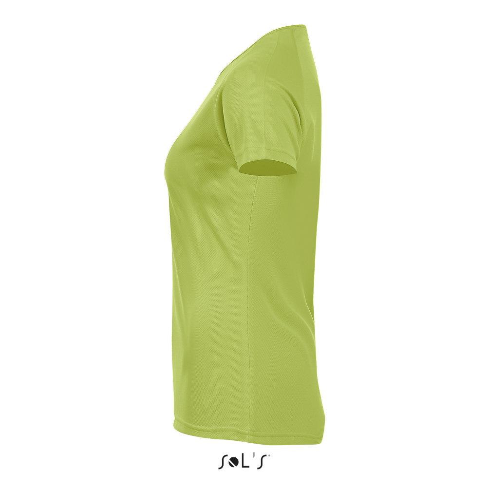 Футболка женская Dry Fit | Sols Sporty L | Apple green - фото 3 - id-p56831614