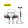 Спортивные Блютуз наушники Awei A860BL sports wireless earphones черные, фото 2