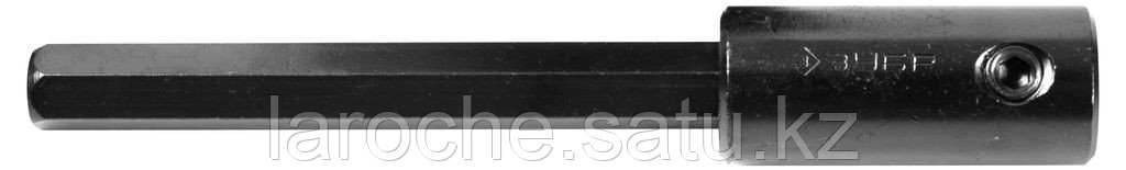 Удлинитель ЗУБР для коронок биметаллических, имбусовый ключ, шестигранный хвостовик 12,5мм, 140мм