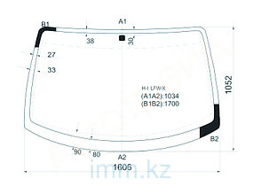 Стекло лобовое в клей HYUNDAI H1-STAREX 97-07