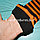 Гольфы выше колена полосатые 70 см черно-оранжевые, фото 6