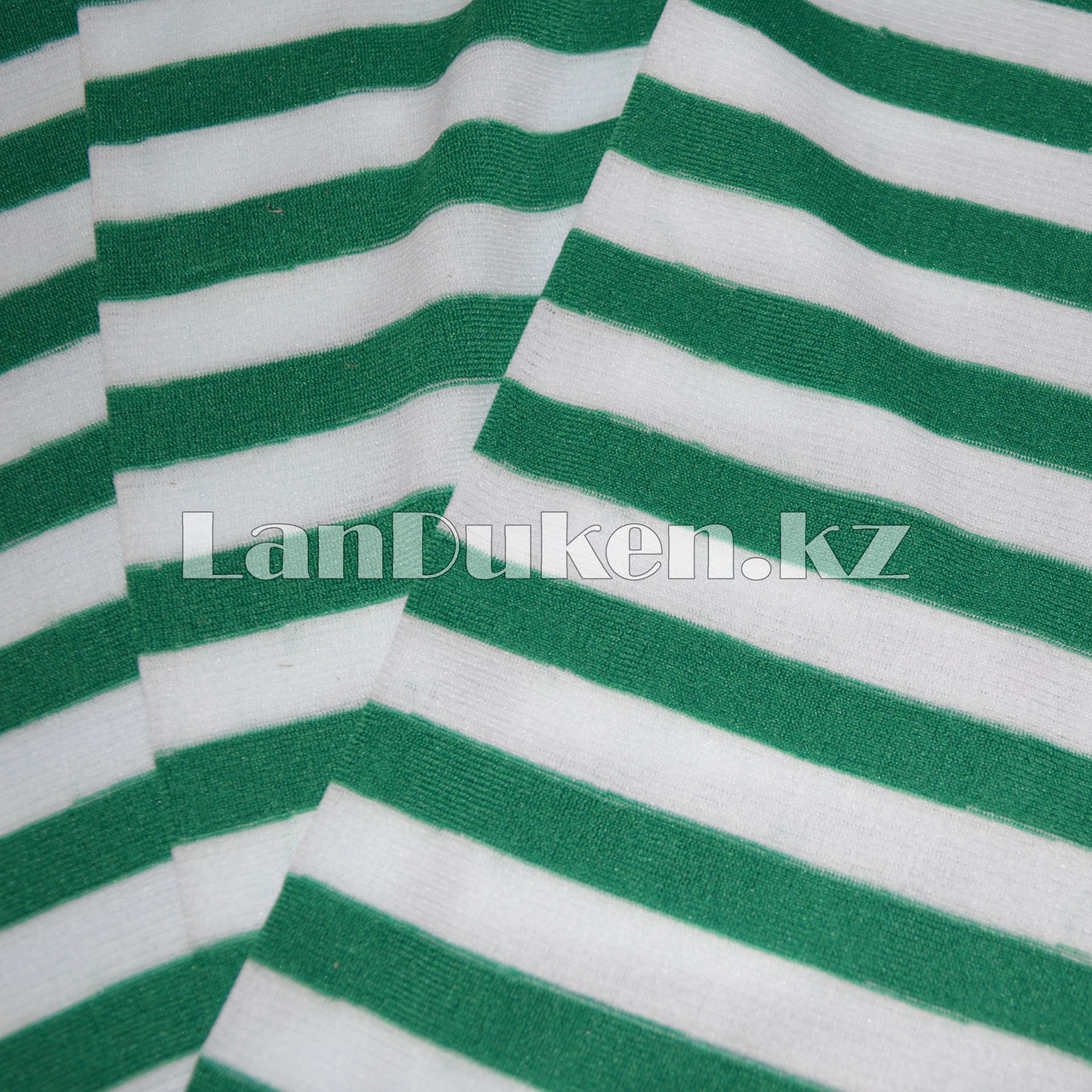 Гольфы выше колена полосатые 70 см бело-зеленые - фото 4 - id-p56856784