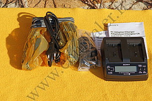 Оригинальное зарядное устройство Sony AC-VQ1051D (двойное) Sony NP-F970, фото 2