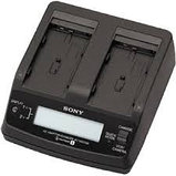 Оригинальное зарядное устройство Sony AC-VQ1051D (двойное) Sony NP-F970, фото 4
