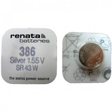 Батарейка Renata 386 (SR43W)