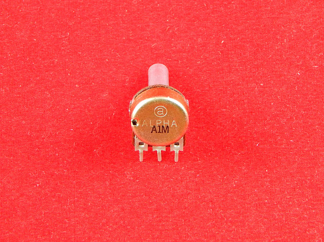 Резисторы переменные логарифмические (потенциометры) ALPHA WH148-1A (Вал: 20 мм), фото 2