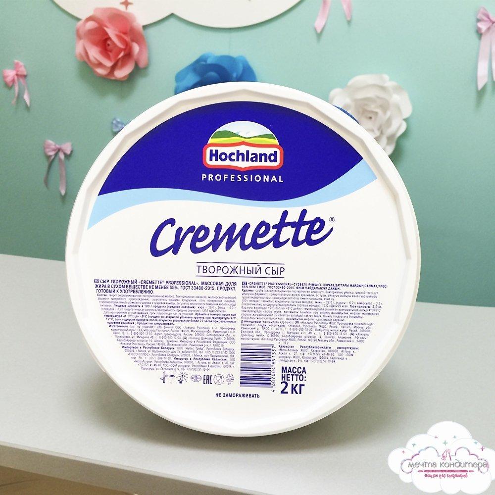 Творожный сыр Cremette Professional 2 кг - фото 1 - id-p56874539