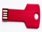 USB Накопитель Металлический в Форме Ключика 8GB, Красный