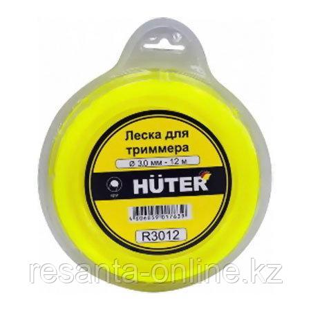 Леска Huter R3012 для триммера, 3 мм, круг