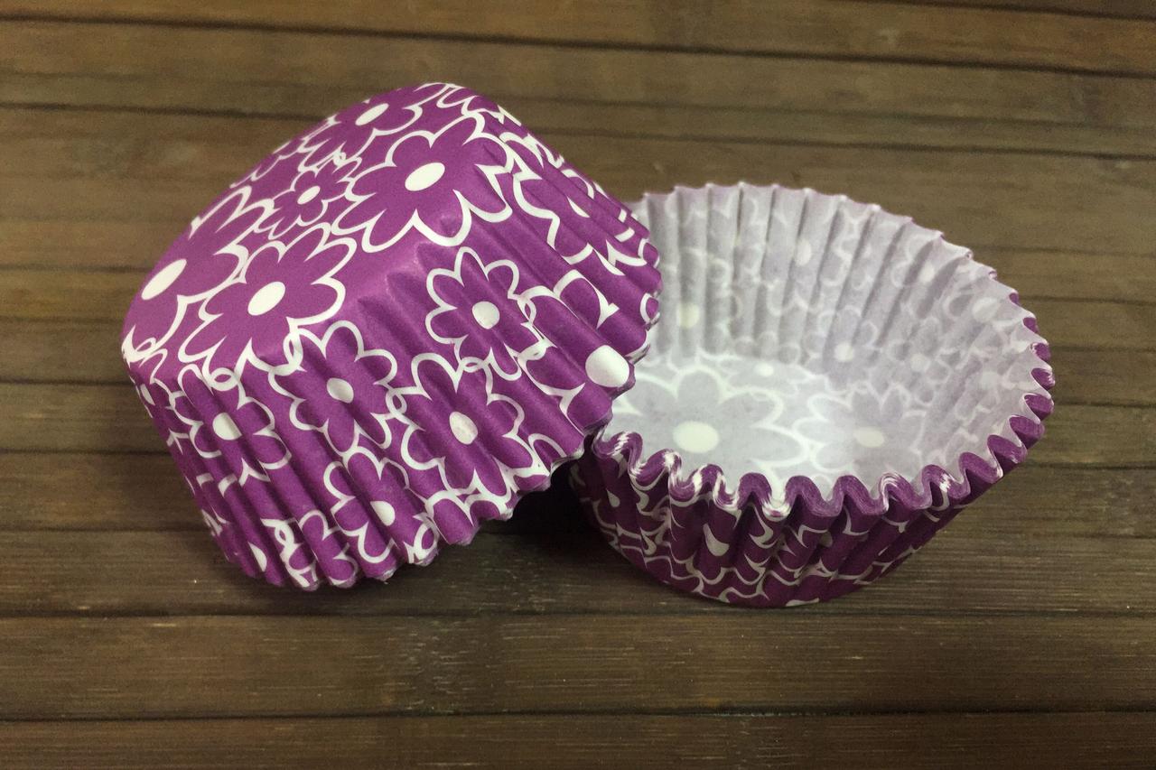 Капсулы для выпечки «Фиолетовый цветок»