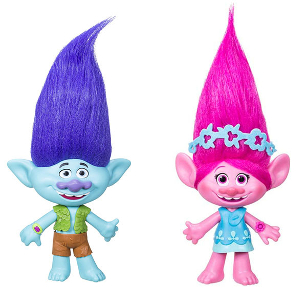 Игрушка Hasbro Trolls Фигурка тролля среднего размера с музыкой