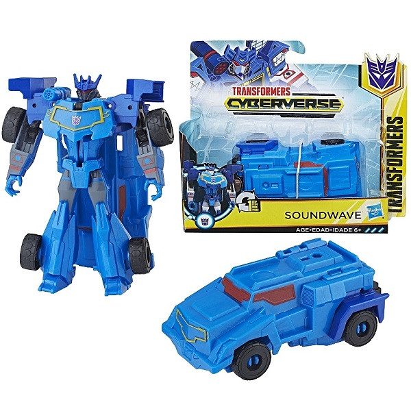 Игрушка Hasbro Transformers ИГРУШКА ТРАНСФОРМЕР КИБЕРВСЕЛ. УАН СТЕП в ас-те