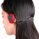 Наушники беспроводные Bluetooth с MP3-плеером Mini-503TF для занятия спортом (Черный), фото 5