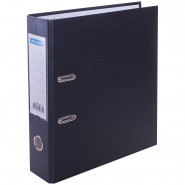 Папка регистратор OfficeSpace, 7 см, с кармашком на корешке, бумвинил, черный