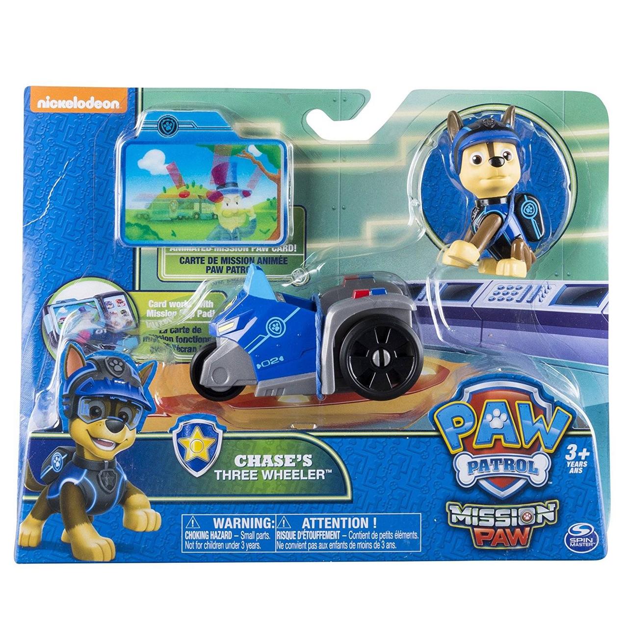 Paw Patrol "Щенячий патруль: Тайная Миссия" - Трёхколёсная Мини-Машинка Гонщика