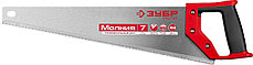 Ножовка универсальная (пила) ЗУБР МОЛНИЯ-7 450 мм, 7 TPI, закалка, рез вдоль и поперек волокон, фото 2
