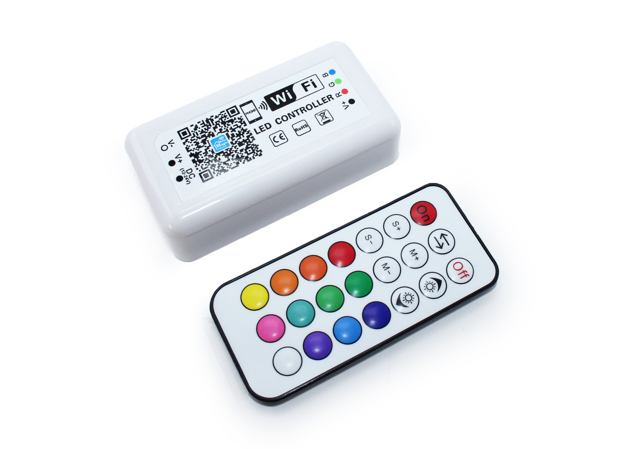 RGB MINI контроллер c пультом 72W12V-M3Q-WIFI-MINI