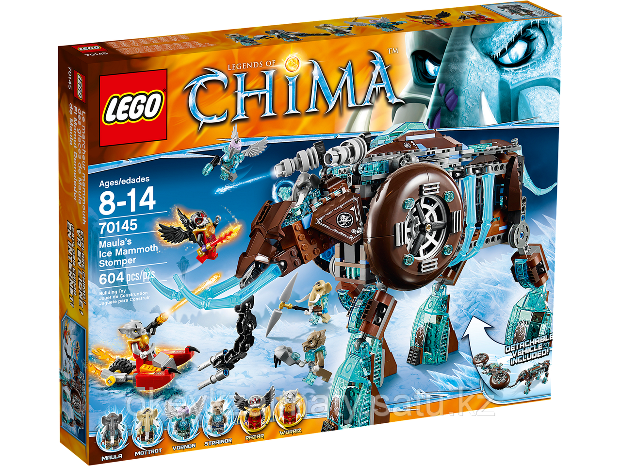 LEGO Chima: Ледяной мамонт-штурмовик Маулы 70145