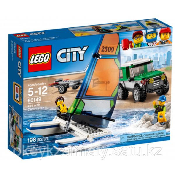 LEGO City: Внедорожник с прицепом для катамарана 60149
