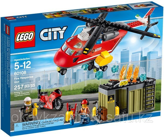 LEGO City: Пожарная команда быстрого реагирования 60108