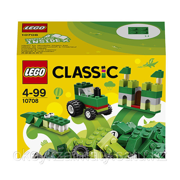 LEGO Classic: Зелёный набор для творчества 10708