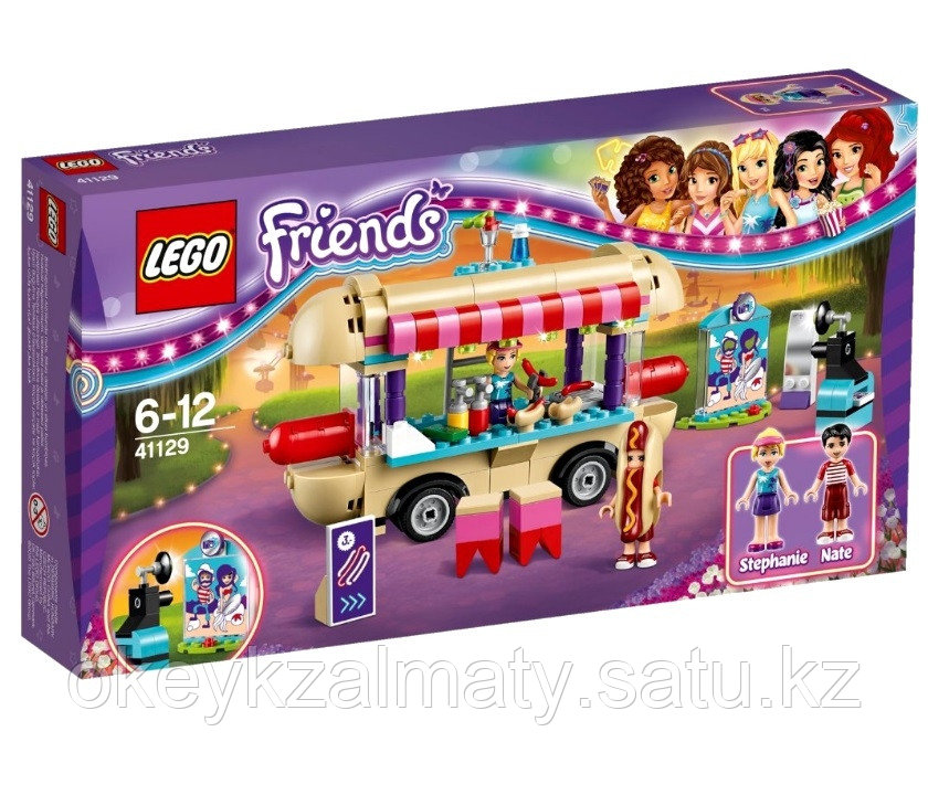 LEGO Friends: Парк развлечений: Фургон с хот-догами 41129