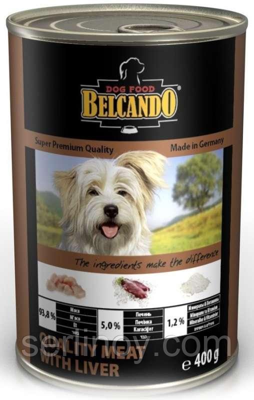 Belcando Best Quality meat with liver с мясом и ливером, влажный корм для собак