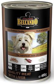 Belcando Best Quality meat with liver с мясом и ливером, влажный корм для собак