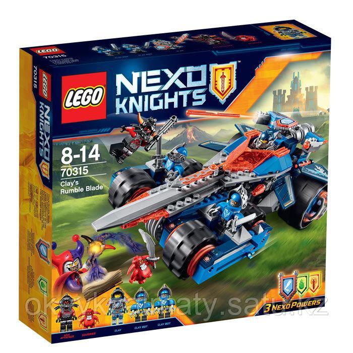 LEGO Nexo Knights: Устрашающий разрушитель Клэя 70315