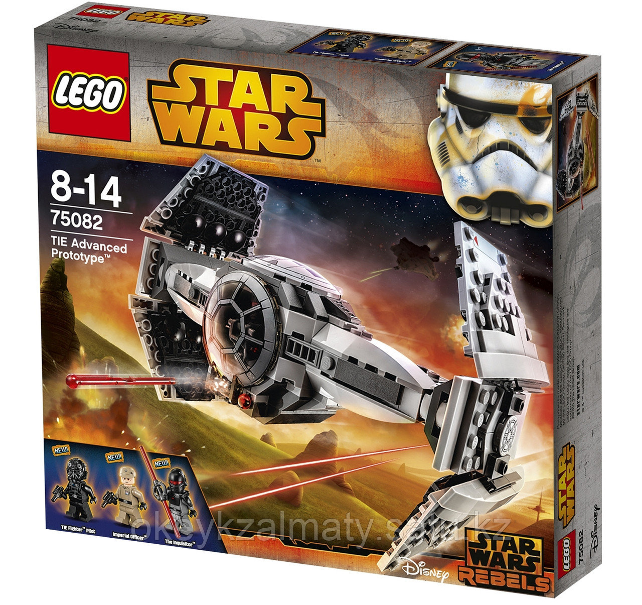 LEGO Star Wars: Улучшенный Прототип Истребителя TIE 75082