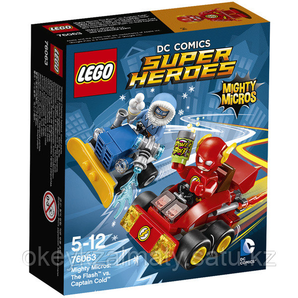 LEGO Super Heroes: Флэш против Капитана Холода 76063