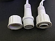 Светодиодная гирлянда НИТЬ ШАРИКИ с повышенной степенью защиты, 10 м., теплый, провод белый, фото 4